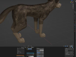 Trinity Wolf 3D Model