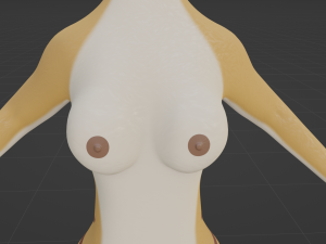 Aurora Anthro Cat Modelo 3D