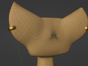 Aurora Anthro Cat 3D Model
