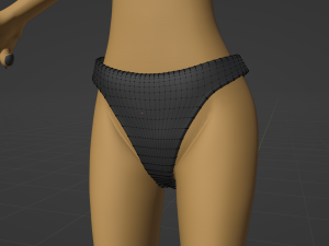 Aurora Anthro Cat Modelo 3D