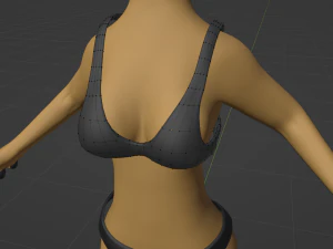 Aurora Anthro Cat 3D Model