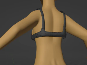 Aurora Anthro Cat 3D Model