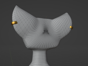 Darla Anthro Cat Modèle 3D
