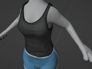 Darla Anthro Cat Modèle 3D