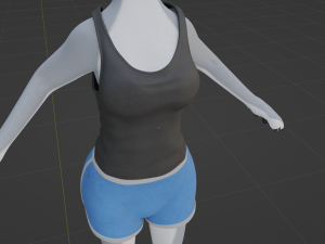 Darla Anthro Cat Modèle 3D