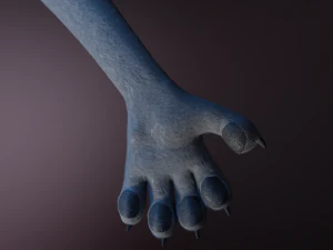 Yennifer Anthro Cat 3D Model