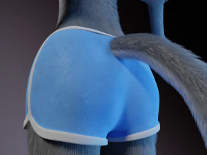 Yennifer Anthro Cat 3D Model