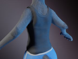 Yennifer Anthro Cat Modelo 3D