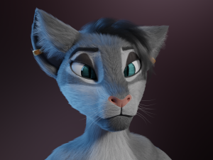 Yennifer Anthro Cat Modelo 3D