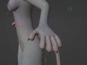 Yennifer Anthro Cat Modelo 3D