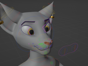 Yennifer Anthro Cat Modelo 3D