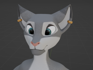 Yennifer Anthro Cat Modelo 3D