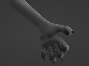 Yennifer Anthro Cat Modelo 3D