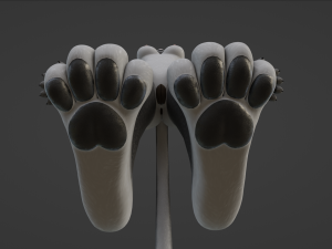 Yennifer Anthro Cat Modelo 3D
