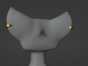 Yennifer Anthro Cat 3D Model