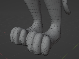Yennifer Anthro Cat Modelo 3D