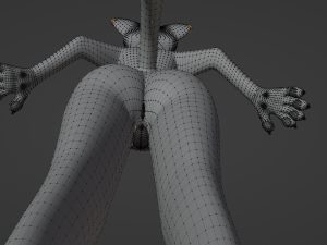 Yennifer Anthro Cat Modelo 3D