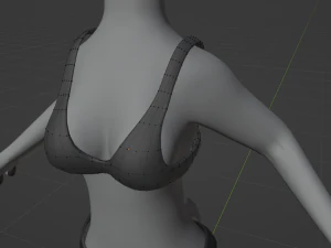 Yennifer Anthro Cat 3D Model