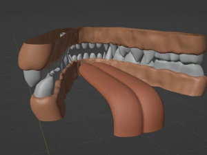 Yennifer Anthro Cat 3D Model