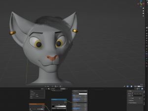 Yennifer Anthro Cat Modelo 3D