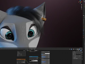 Yennifer Anthro Cat 3D Model