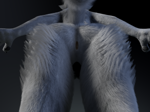 Chris Anthro Wolf 3D Model
