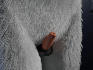 Chris Anthro Lupo Modello 3D