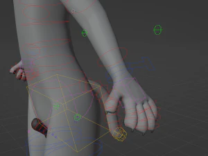 Chris Anthro Lupo Modello 3D