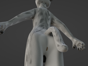 Chris Anthro Wolf 3D Model