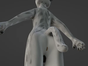 Chris Anthro Lupo Modello 3D