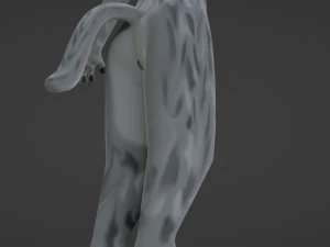 Chris Anthro Lupo Modello 3D