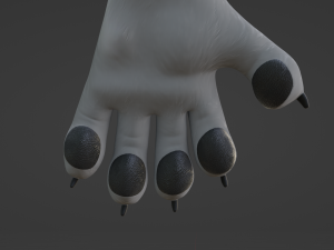 Chris Anthro Wolf 3D Model