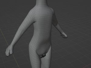 Chris Anthro Wolf 3D Model