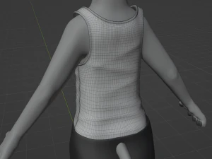Chris Anthro Lupo Modello 3D