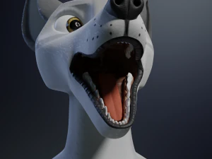 Chris Anthro Lupo Modello 3D