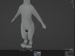 Chris Anthro Wolf 3D Model