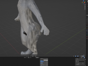 Chris Anthro Wolf 3D Model