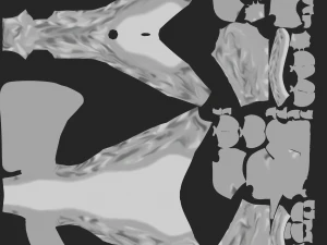 Chris Anthro Lupo Modello 3D