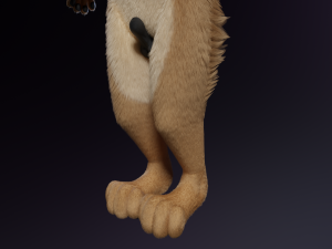 Jacob Anthro Wolf Modelo 3D