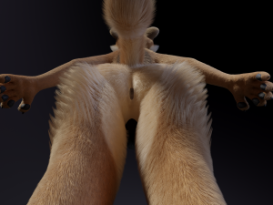 Jacob Anthro Wolf Modelo 3D
