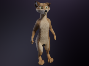 Jacob Anthro Wolf Modelo 3D