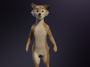 Jacob Anthro Wolf Modelo 3D