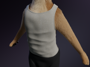 Jacob Anthro Wolf Modelo 3D