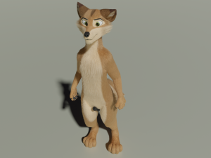 Jacob Anthro Wolf Modelo 3D