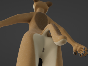 Jacob Anthro Wolf Modelo 3D