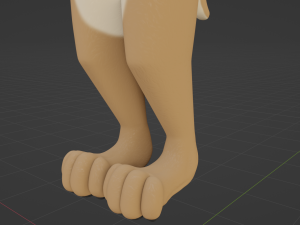 Jacob Anthro Wolf Modelo 3D