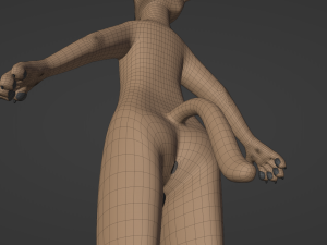 Jacob Anthro Wolf Modelo 3D