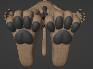 Jacob Anthro Wolf Modelo 3D