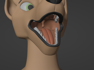 Jacob Anthro Wolf Modelo 3D