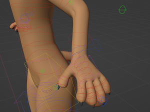 Athena Anthro Fox 3D 모델